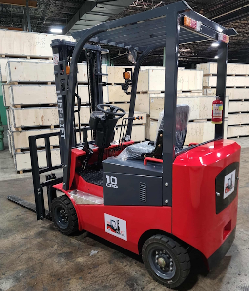 Tuff Lift 2200 Pound Electric Forklift With Side Shift 118" Lift CPD10 - Image 5