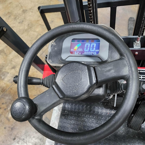 Tuff Lift 2200 Pound Electric Forklift With Side Shift 118" Lift CPD10 - Image 7