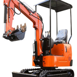Tuff-Lift Mini Excavator Digger 1 Ton - EPA Certified - Briggs & Stratton Engine - NM-E10 w/ Roof
