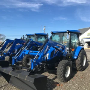 New Holland Workmaster 75 Cab Tractor with 555LU Loader